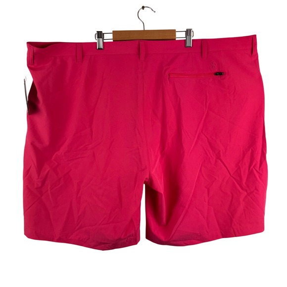 Polo Ralph Lauren Shorts Mens 48B Pink Performance Stretch Golf Big & Tall NEW - Picture 3 of 8
